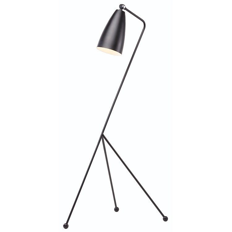 Lucille Floor Lighting - NP (SHIPS FREIGHT)-Nuevo-NUEVO-HGRA147-Floor LampsBlack & Black-10-France and Son