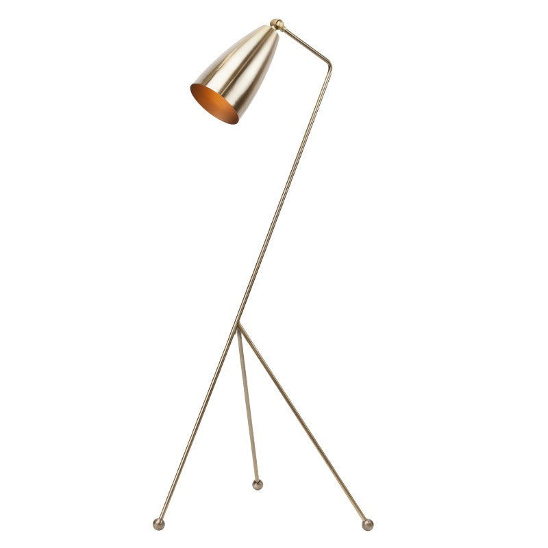 Lucille Floor Lighting - NP (SHIPS FREIGHT)-Nuevo-NUEVO-HGRA226-Floor LampsAntique Brass & Antique Brass-1-France and Son