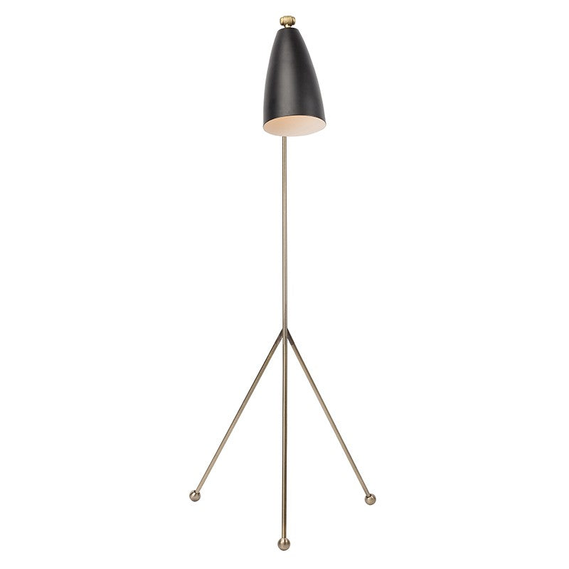 Lucille Floor Lighting - NP (SHIPS FREIGHT)-Nuevo-NUEVO-HGRA226-Floor LampsAntique Brass & Antique Brass-9-France and Son