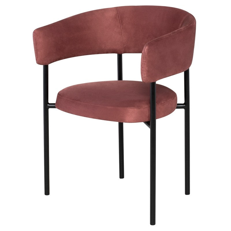 Cassia Dining Chair-Nuevo-NUEVO-HGSN452-Dining ChairsChianti Microsuede-13-France and Son