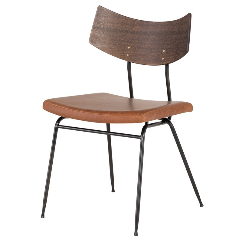 Soli Dining Chair-Nuevo-NUEVO-HGSR596-Dining ChairsCaramel Leather-16-France and Son