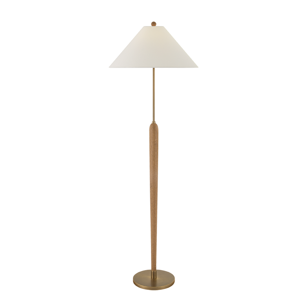 Siena Floor Lamp - Patina Brass