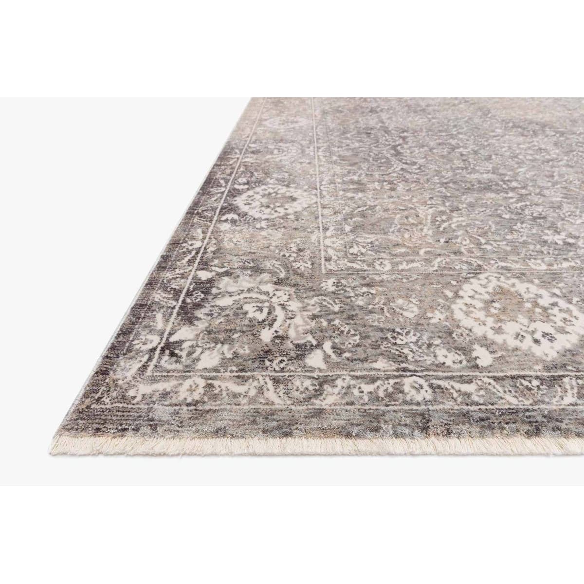 Homage HOM-03 Stone / Ivory Area Rug-Loloi-LOLOI-HOMAHOM-03SNIV2034-Rugs2'-0" x 3'-4"-2-France and Son