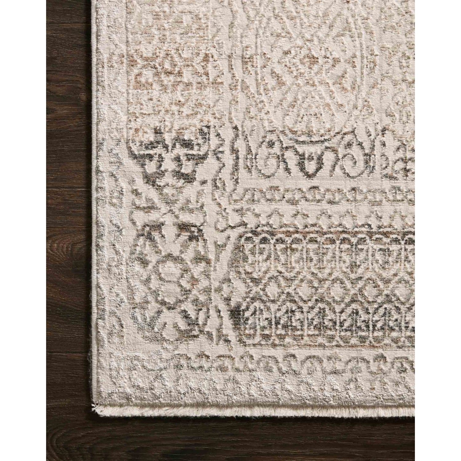 Homage HOM-05 Ivory / Silver Area Rug-Loloi-LOLOI-HOMAHOM-05IVSI2034-Rugs2'-0" x 3'-4"-3-France and Son