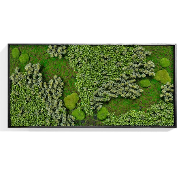 Green Wall "Essex Mix"-Gold Leaf Design Group-GOLDL-HY3700-50BK-Wall DecorEssex Mix 2 - Rectangle-Black-3-France and Son