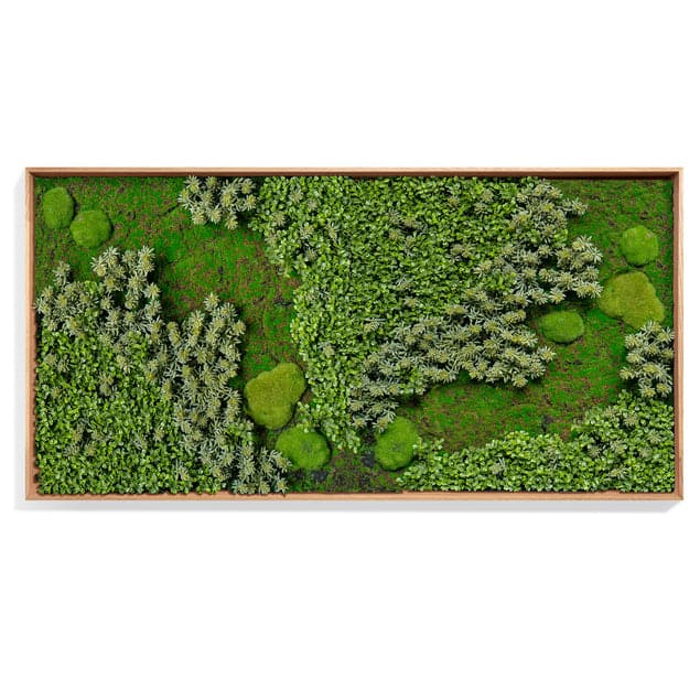 Green Wall "Essex Mix"-Gold Leaf Design Group-GOLDL-HY3700-50NT-Wall DecorEssex Mix 2 - Rectangle-Natural-5-France and Son