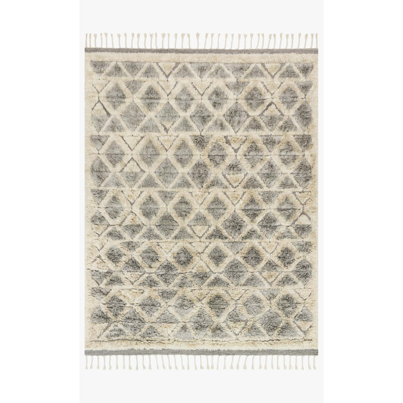 Hygge YG-02 Smoke / Taupe Area Rug-Loloi-LOLOI-HYGGYG-02SKTA2030-Rugs2'-0" x 3'-0"-1-France and Son