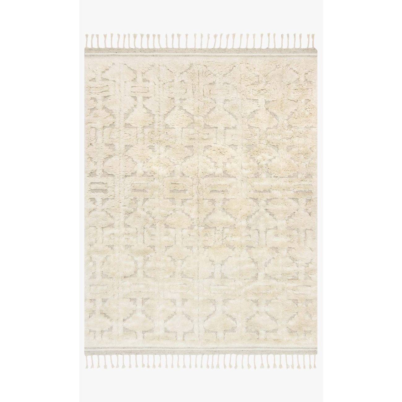 Hygge YG-03 Oatmeal / Ivory Area Rug-Loloi-LOLOI-HYGGYG-03OTIV2030-Rugs2'-0" x 3'-0"-1-France and Son