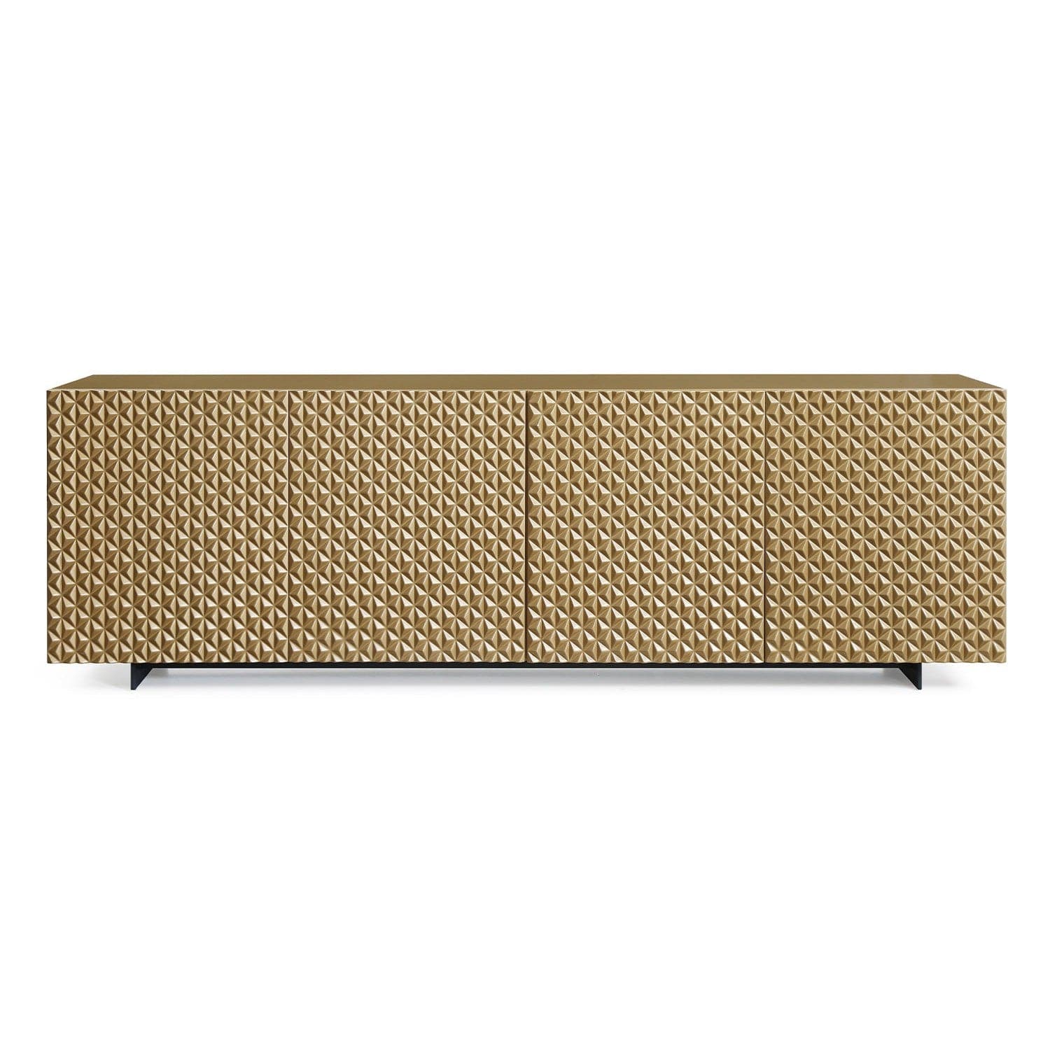 Harper Buffet-Whiteline Modern Living-WHITELINE-SB1643L-GLD-Sideboards & CredenzasGold-Large-4-France and Son