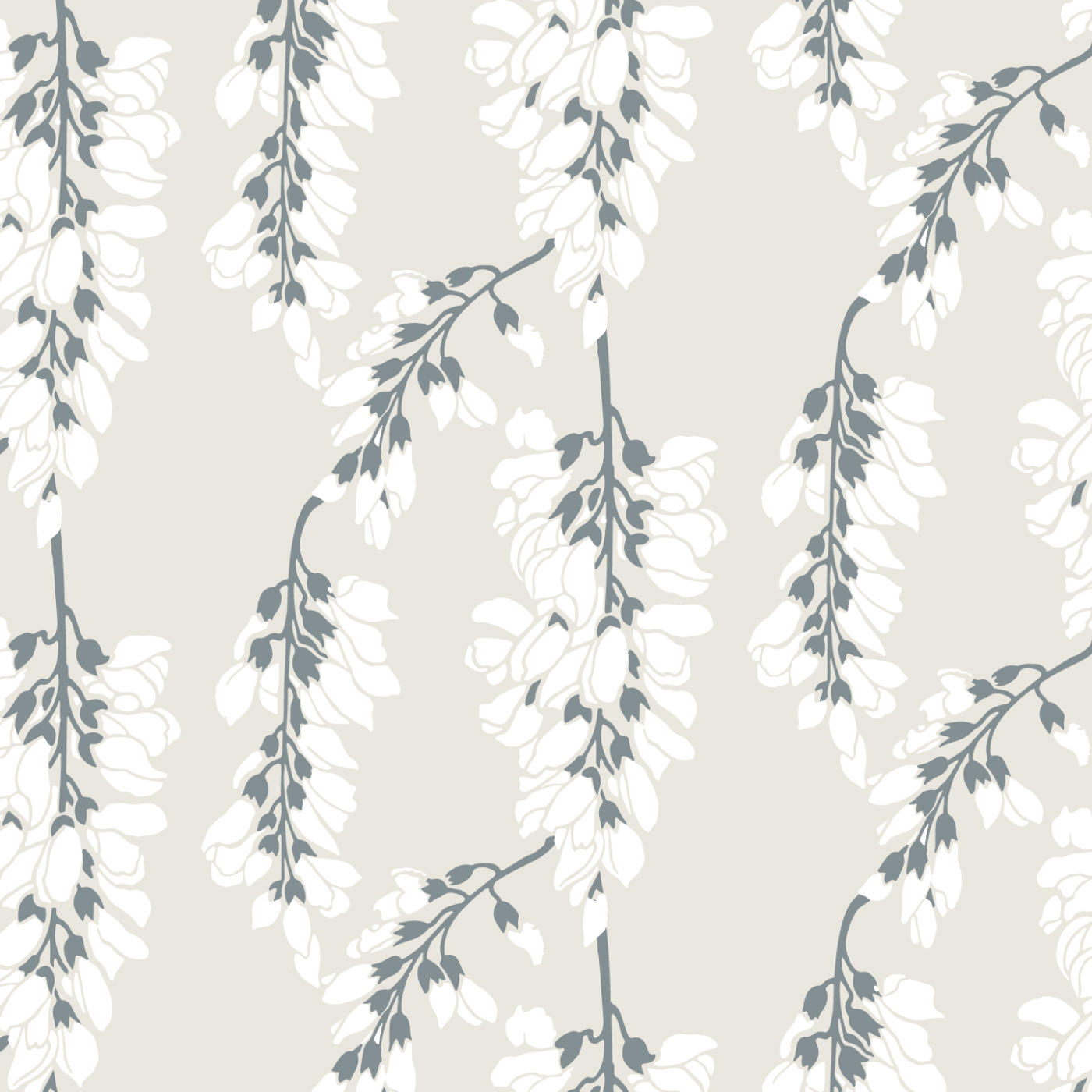 Heart Breaker Wallpaper-Mitchell Black-MITCHB-WC379-6-PM-10-Wall DecorPatterns Linen-Premium Matte Paper-9-France and Son