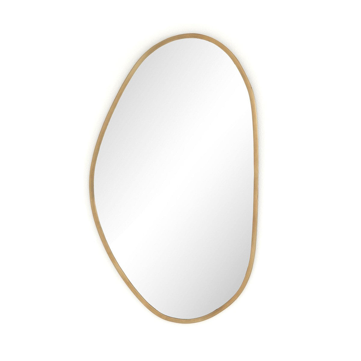 Brinley Mirror - Antique Brass Iron