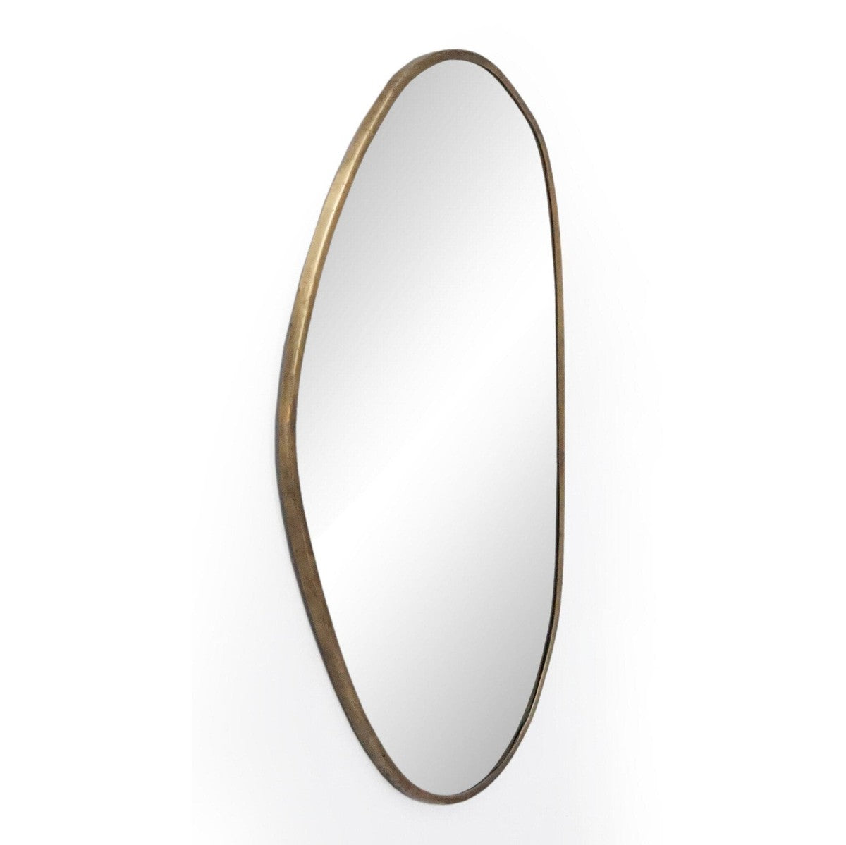 Brinley Mirror - Antique Brass Iron