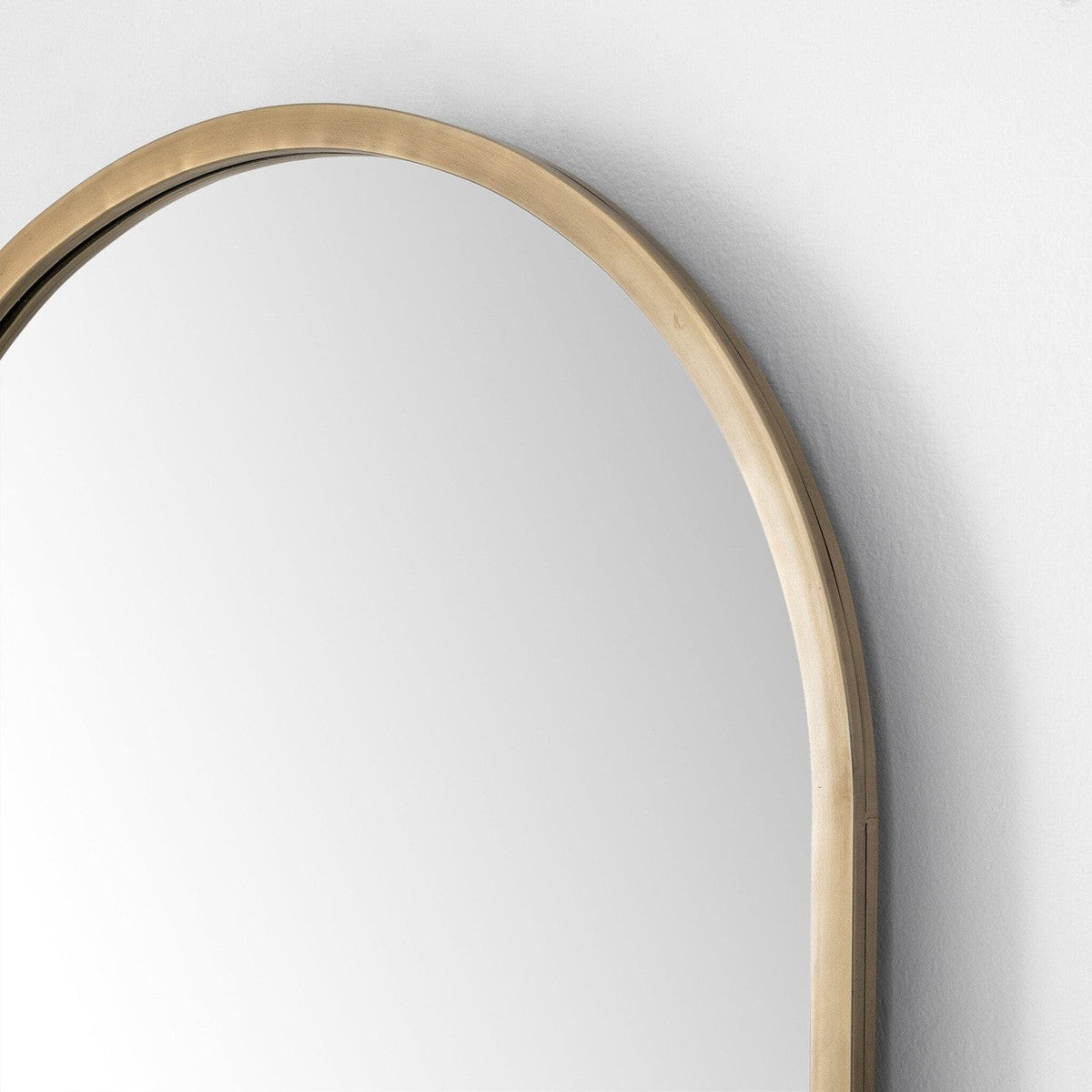 Dawson Floor Mirror - Ombre Brass