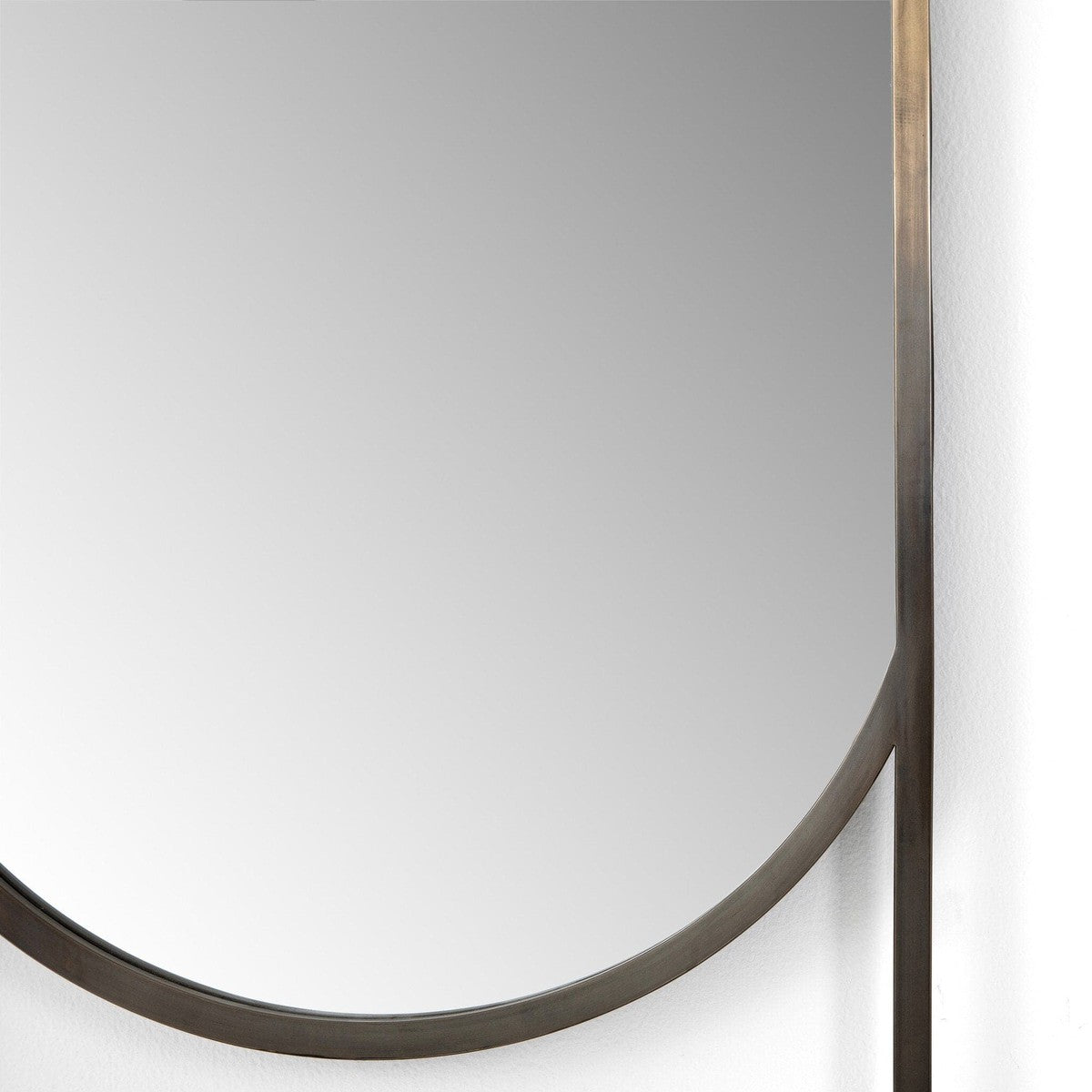 Dawson Floor Mirror - Ombre Brass