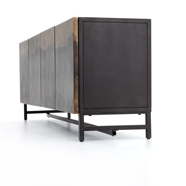 Stormy Media Console-Four Hands-FH-IELE-122-Media Storage / TV Stands-3-France and Son
