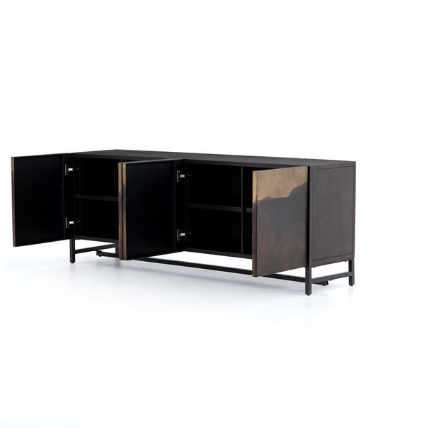 Stormy Media Console-Four Hands-FH-IELE-122-Media Storage / TV Stands-2-France and Son