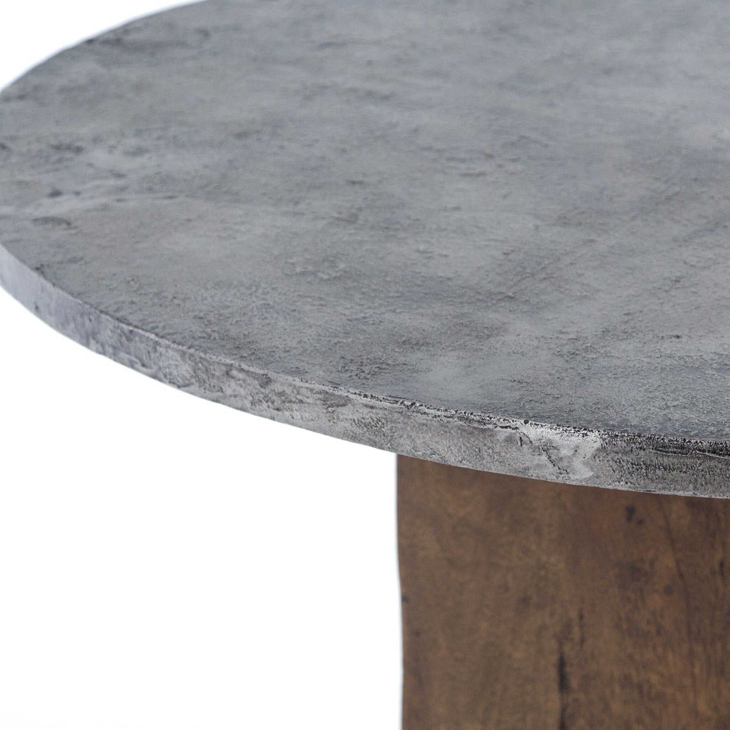 Boomer Bistro Table - Light Gunmetal