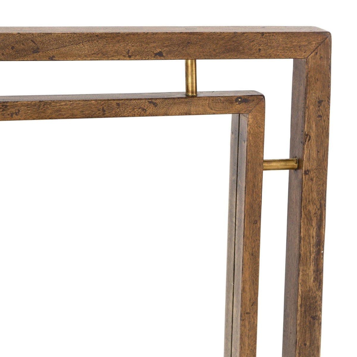 Belmundo Floor Mirror - Weathered Acacia