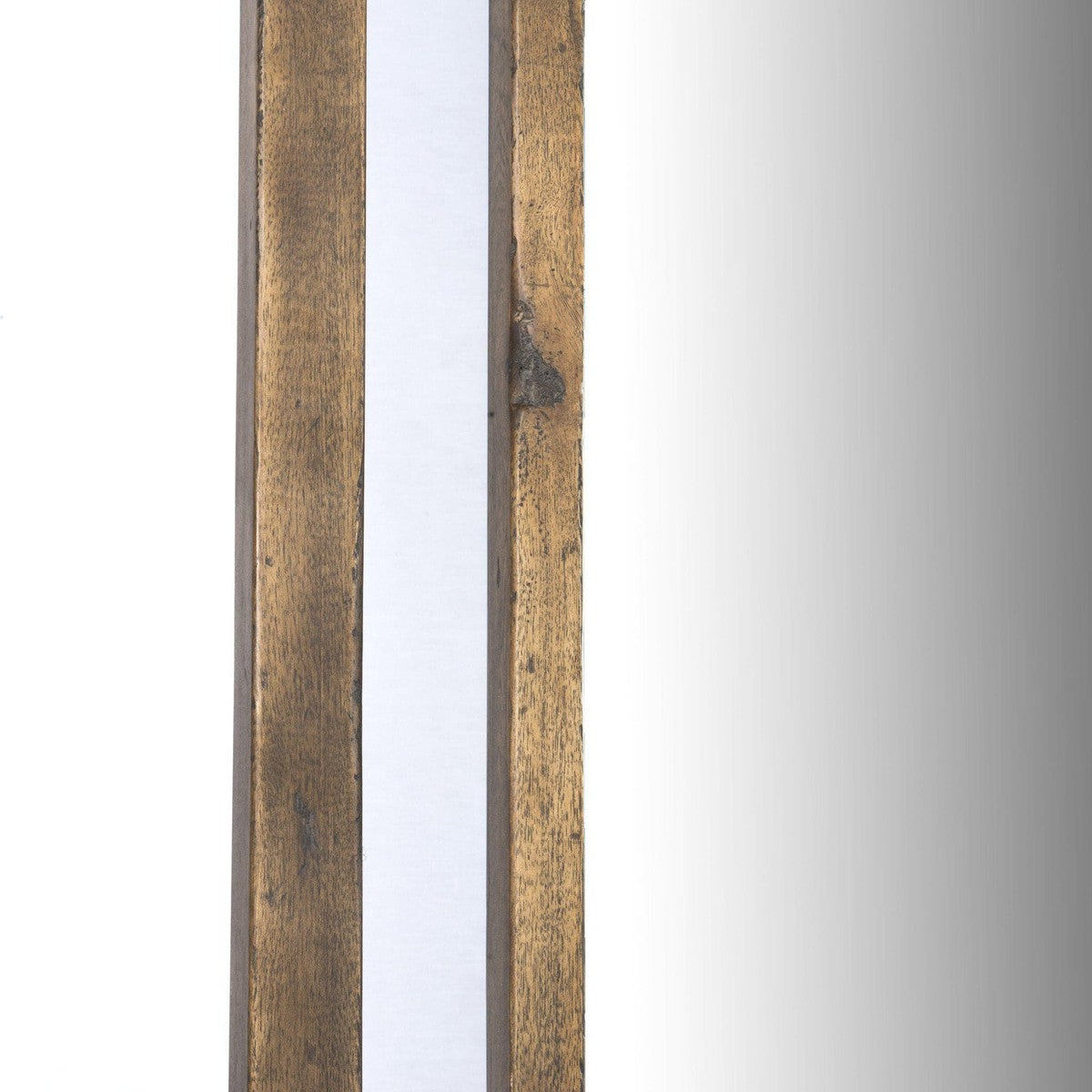 Belmundo Floor Mirror - Weathered Acacia