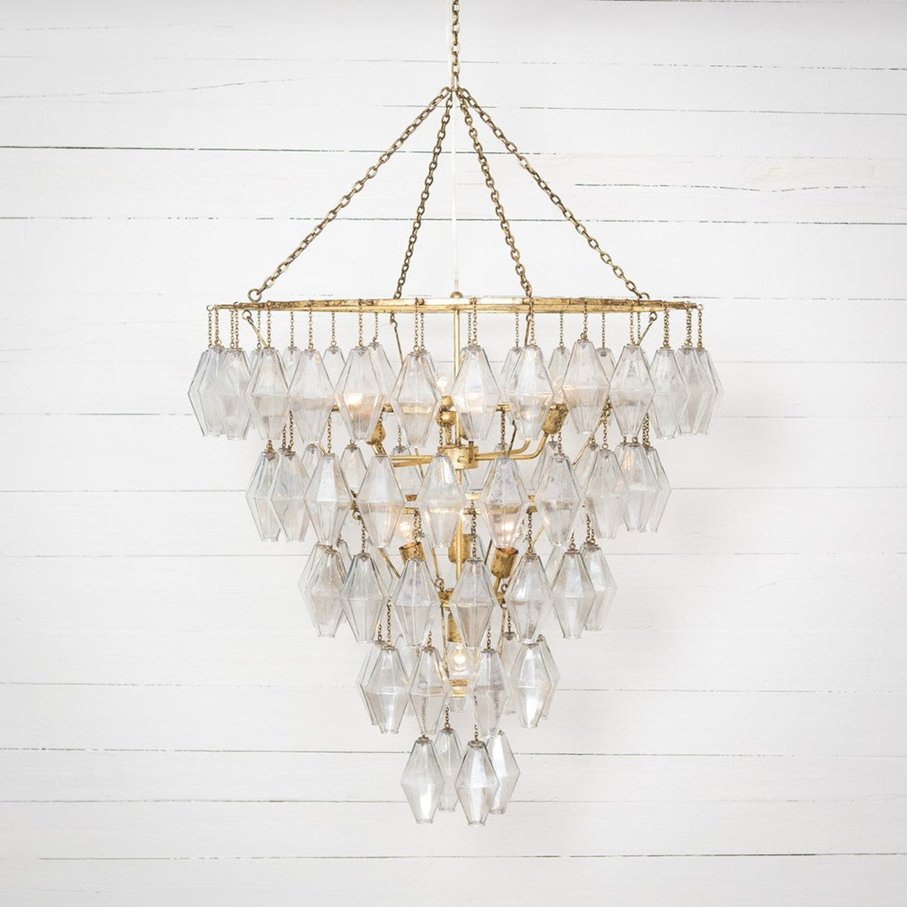 Adeline Large Round Chandelier-Four Hands-FH-IHTN-002A-Chandeliers-1-France and Son