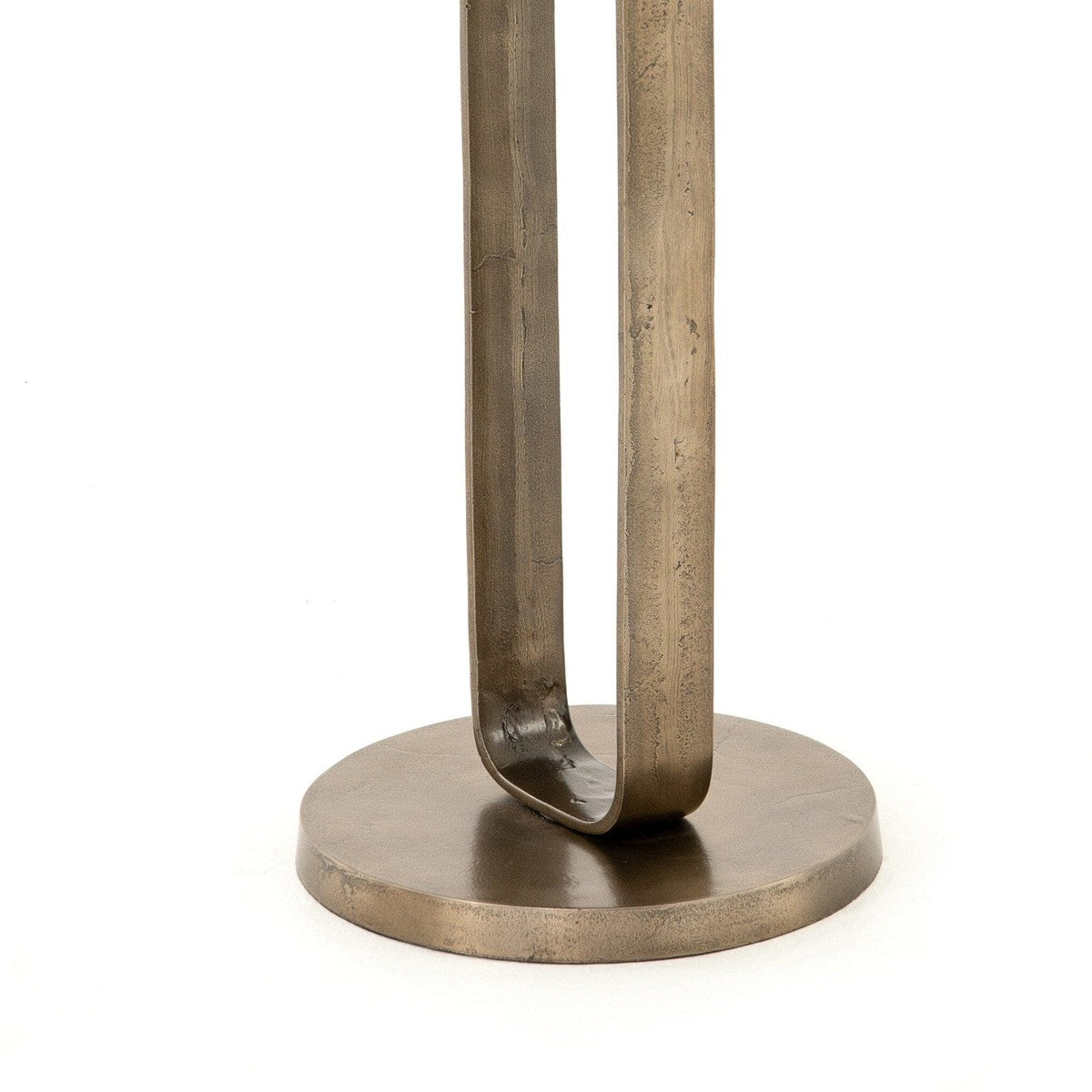 Douglas End Table - Aged Bronze