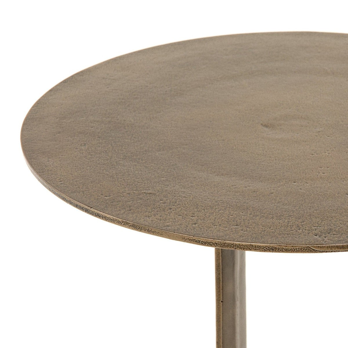 Douglas End Table - Aged Bronze