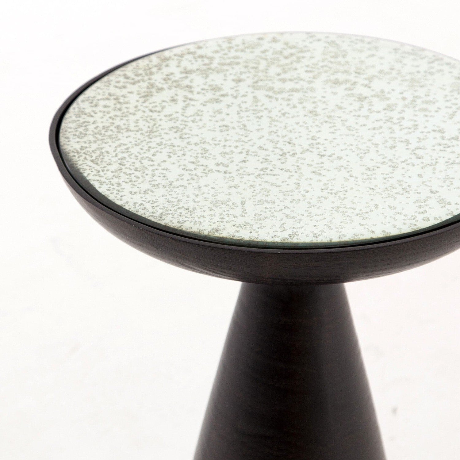 Marlow Mod Pedestal Table - Ash Glass