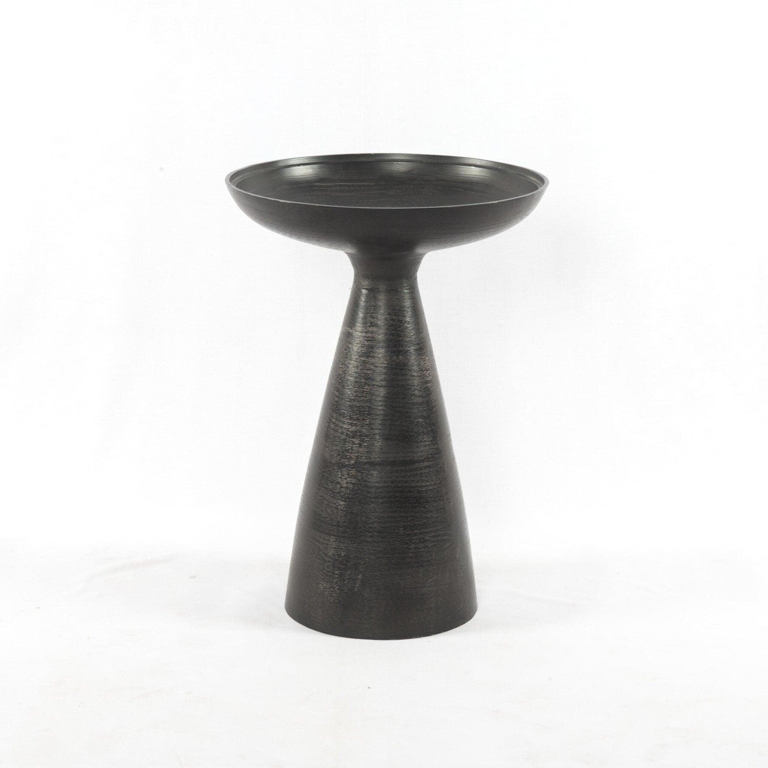 Marlow Mod Pedestal Table - Ash Glass