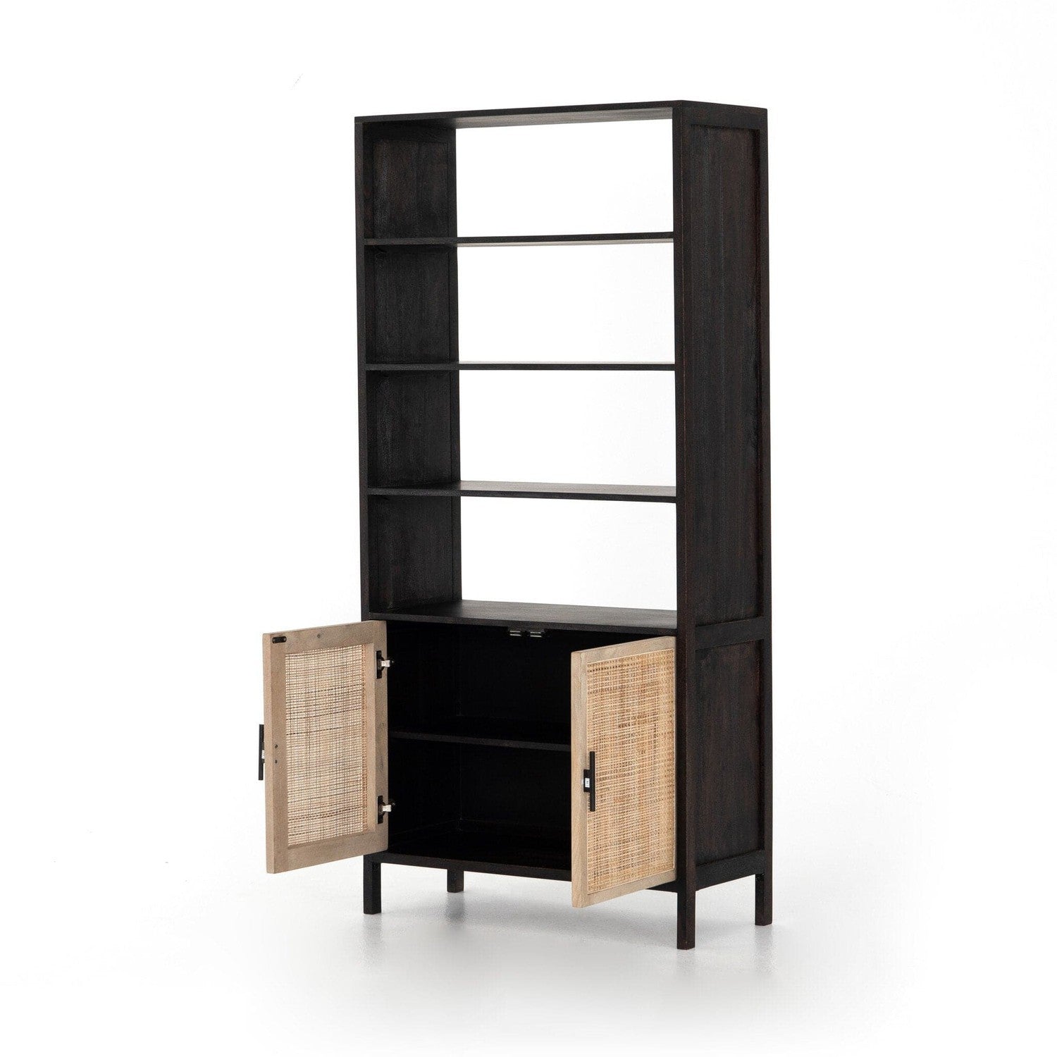 Caprice Bookshelf - Washed Black