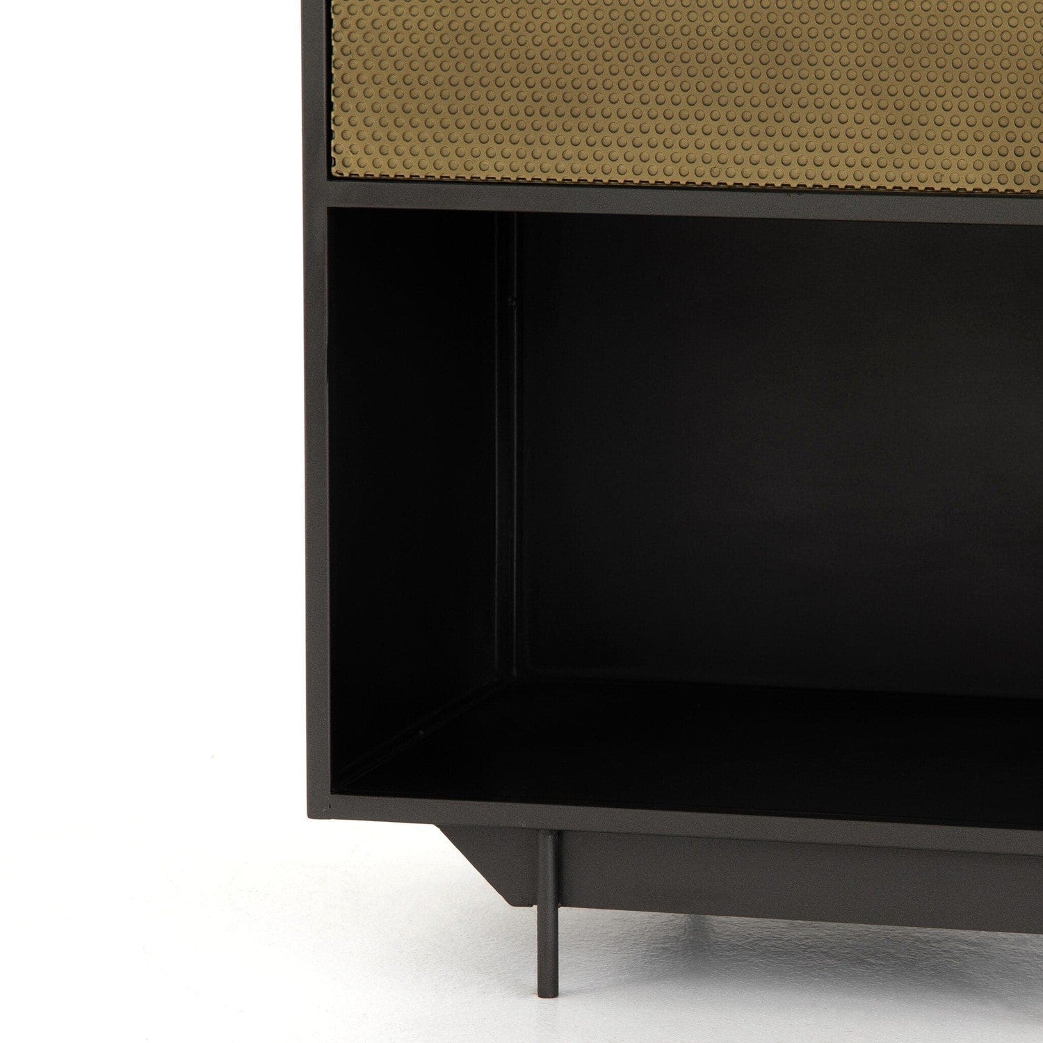 Hendrick Nightstand - Gunmetal