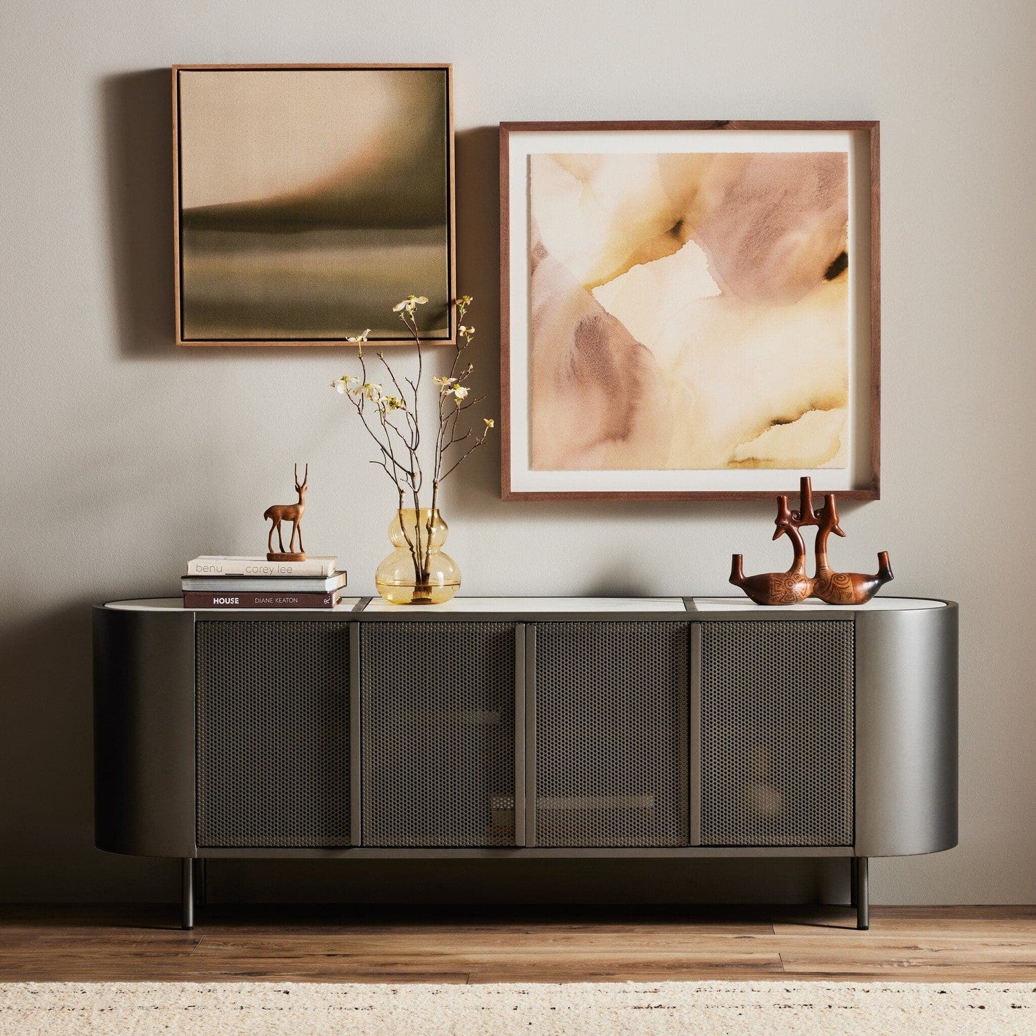 Libby Media Console - Gunmetal