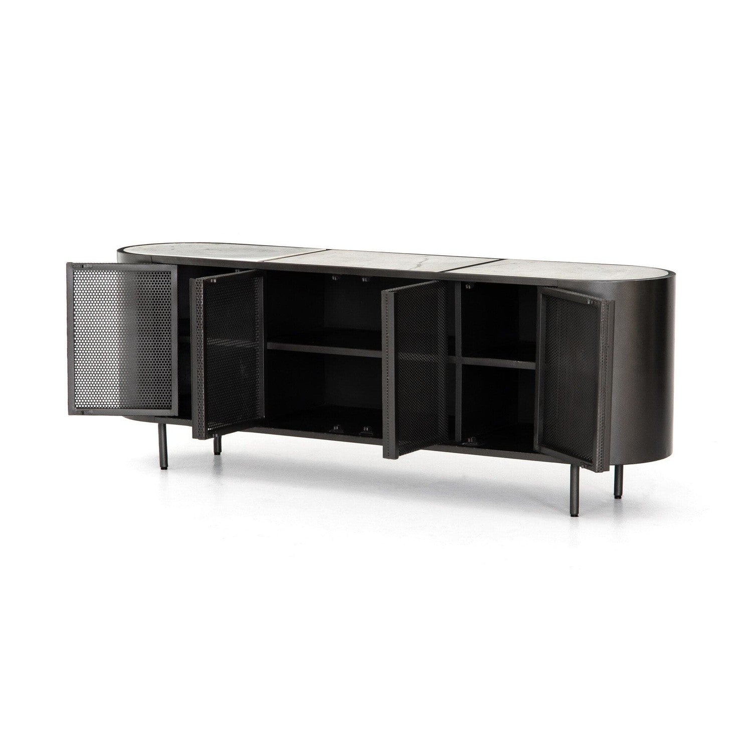 Libby Media Console - Gunmetal