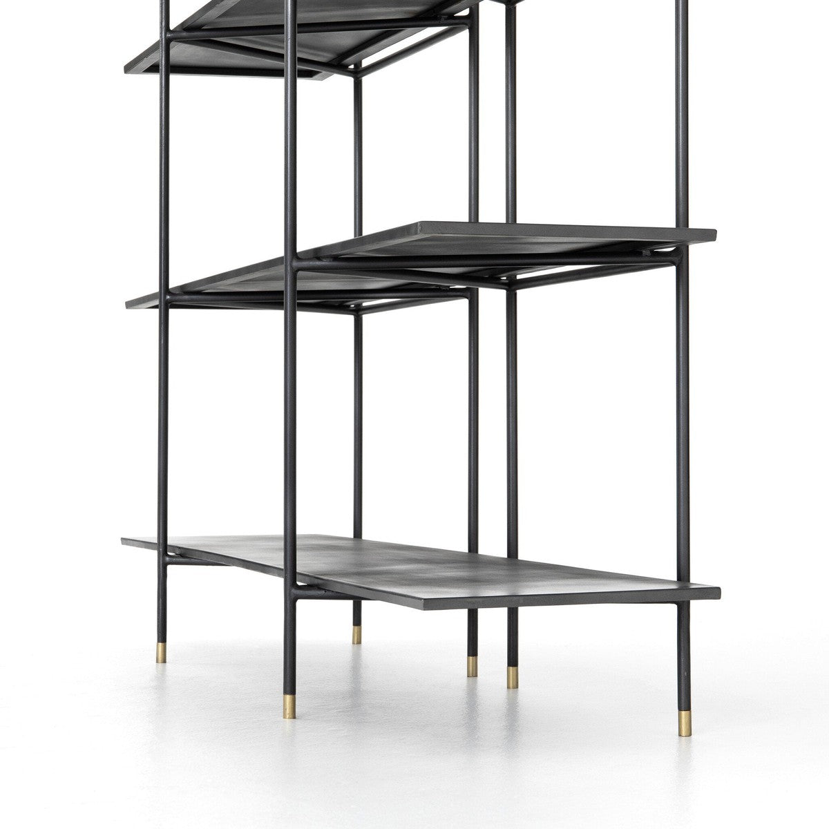 Vito Bookshelf - Distressed Iron