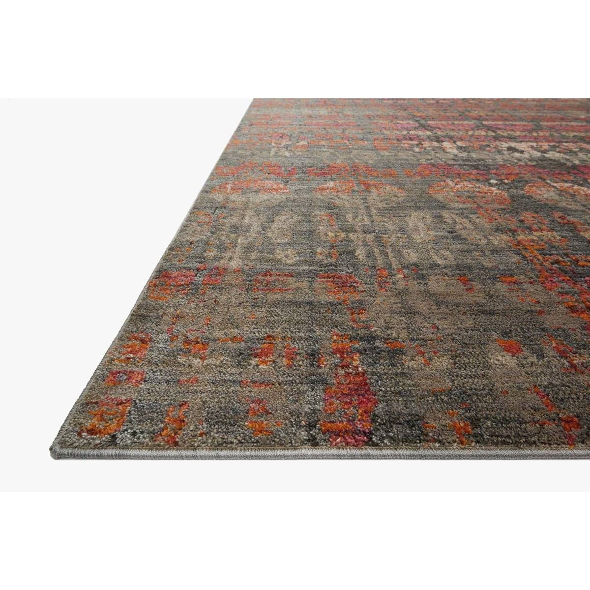 Javari JV-07 Steel / Sunrise Area Rug-Loloi-LOLOI-JAVRJV-07STSR2640-Rugs2'-6" x 4'-0"-2-France and Son