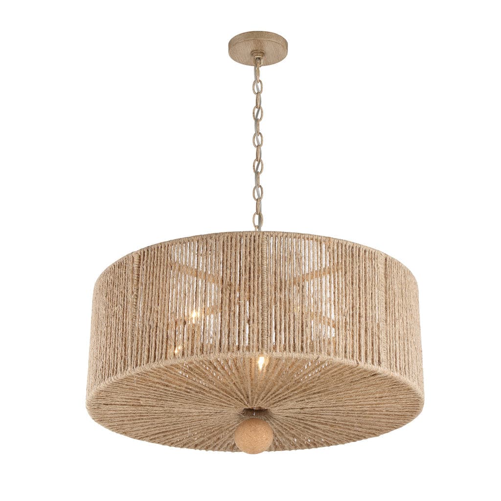 Jessa 5 Light Pendant-Crystorama Lighting Company-CRYSTO-JES-B7105-BS-Pendants-1-France and Son