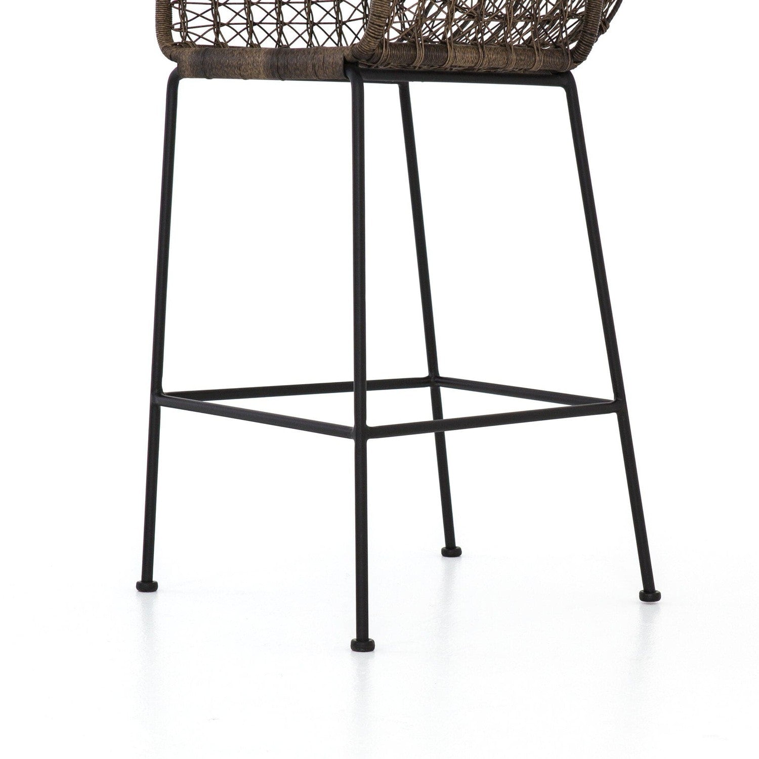 Bandera Outdoor Bar + Counter Stool - Distressed Grey