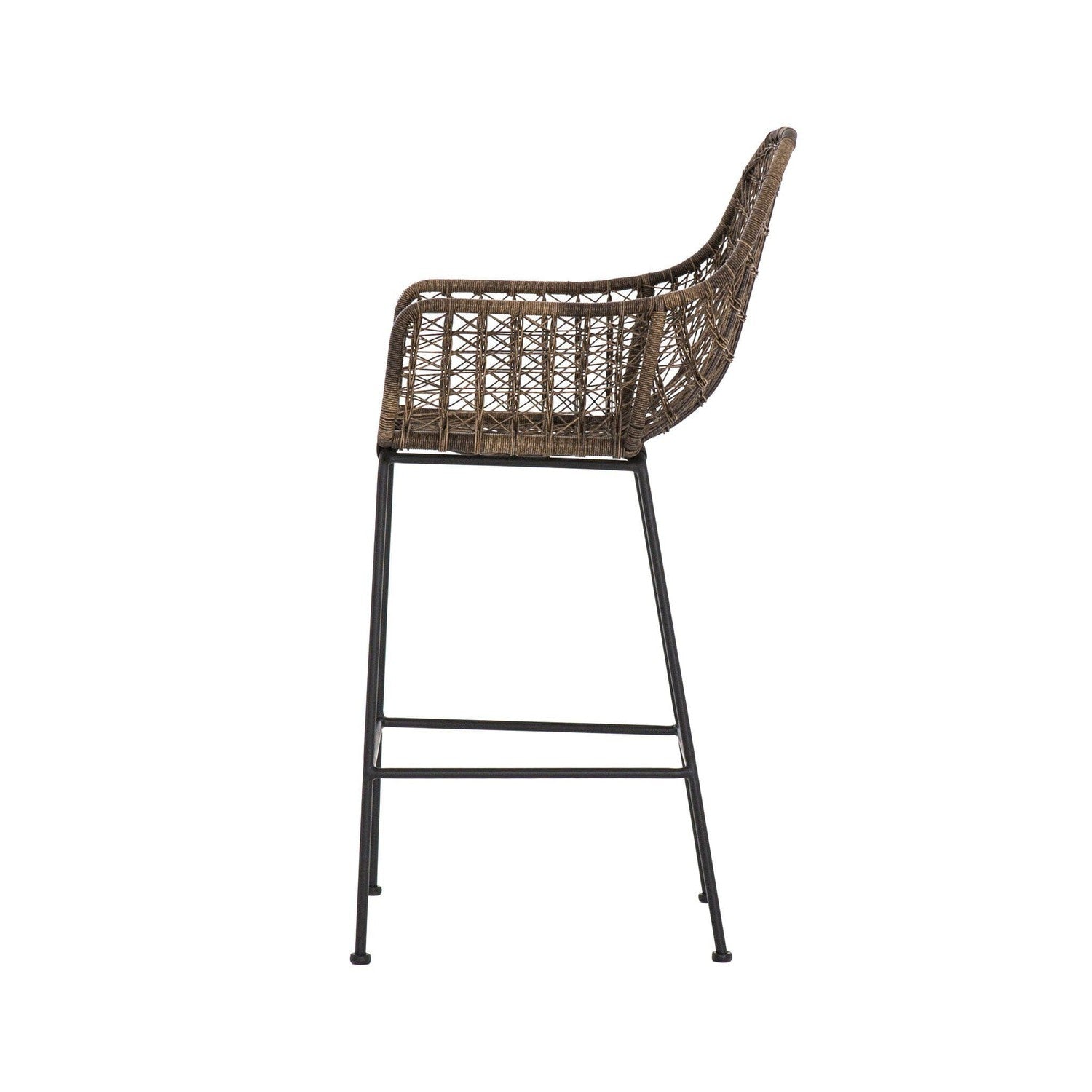 Bandera Outdoor Bar + Counter Stool - Distressed Grey