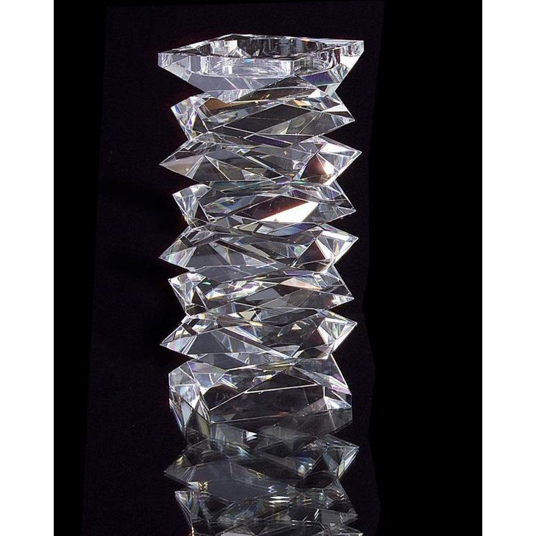 Stacked Crystal Candleholder-John Richard-JR-JRA-8287-DecorLarge-4-France and Son