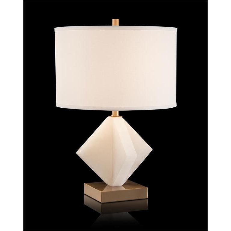 Alabaster Accent Lamp-John Richard-JR-JRL-9932-Table Lamps-1-France and Son