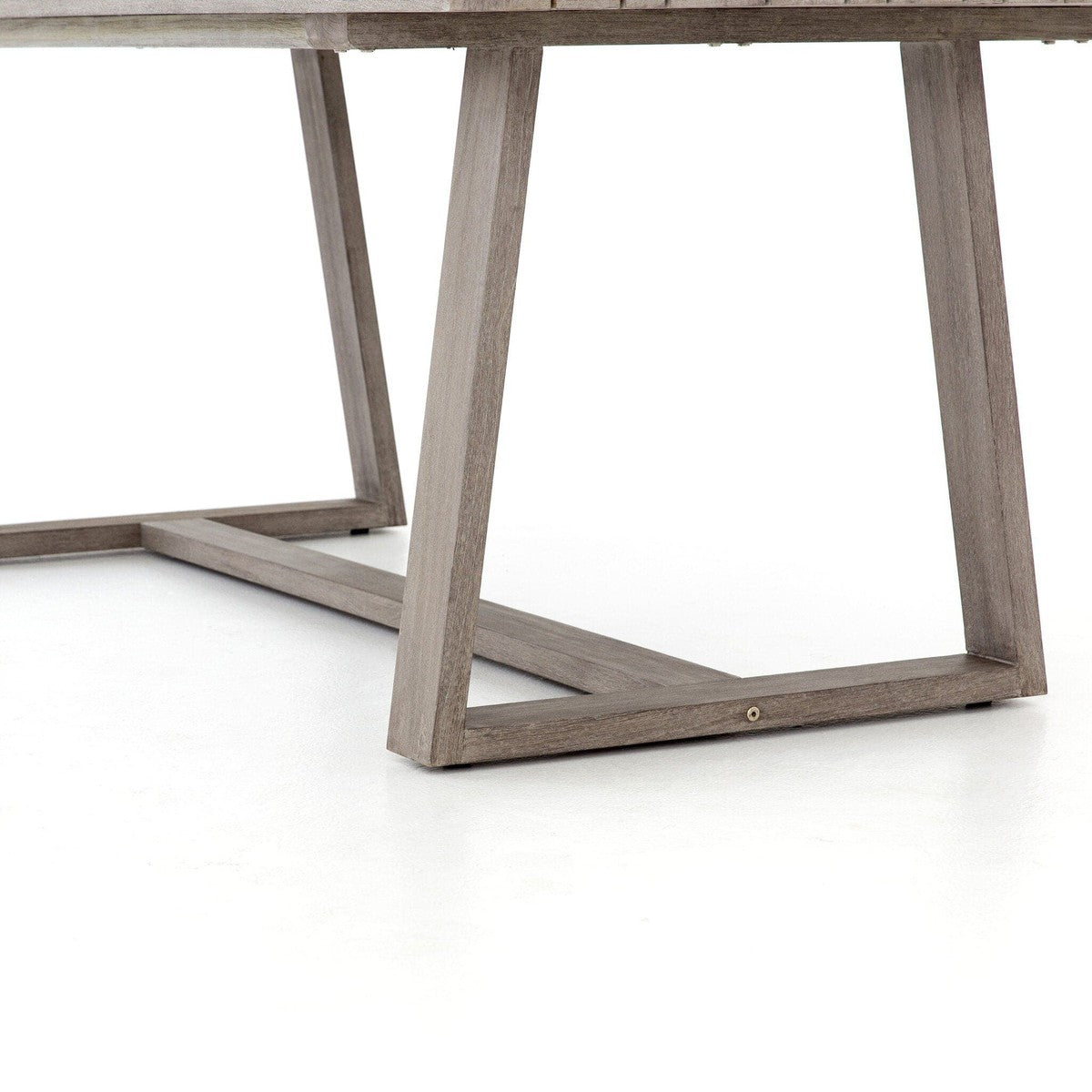 Atherton Outdoor Dining Table - Weathered Grey-FSC