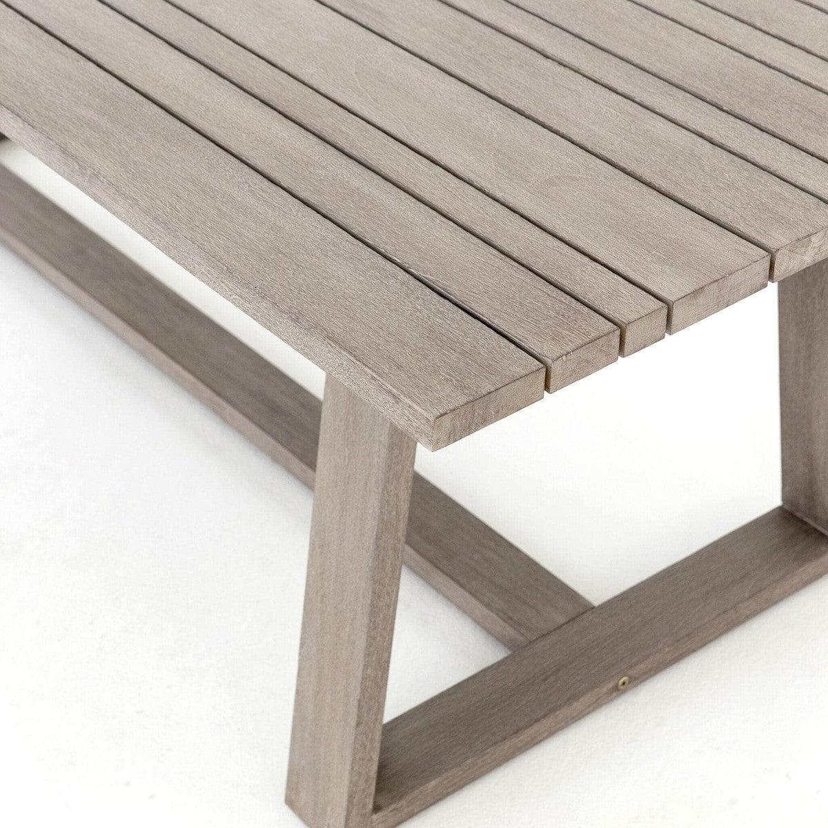 Atherton Outdoor Dining Table - Weathered Grey-FSC