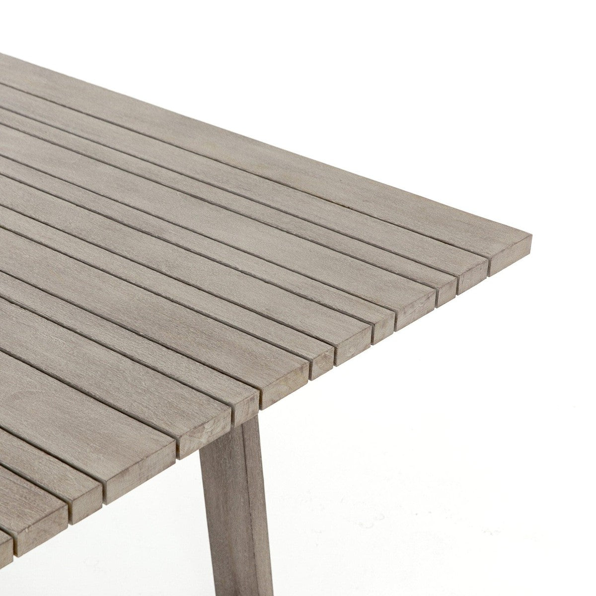 Atherton Outdoor Dining Table - Weathered Grey-FSC