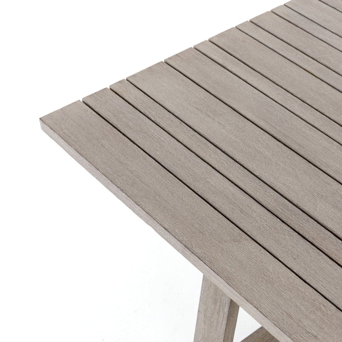 Atherton Outdoor Dining Table - Weathered Grey-FSC