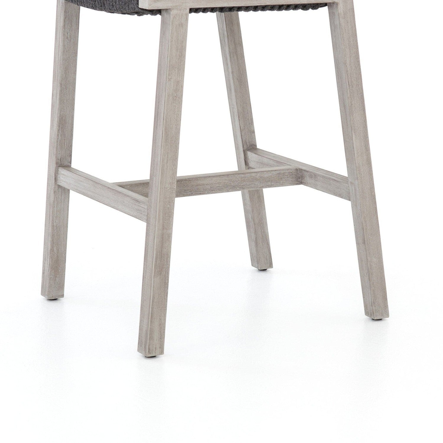 Delano Outdoor Bar + Counter Stool - Thick Dark Grey Rope