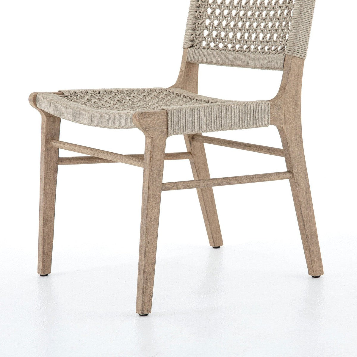 Delmar Outdoor Dining Chair - Ivory Rope