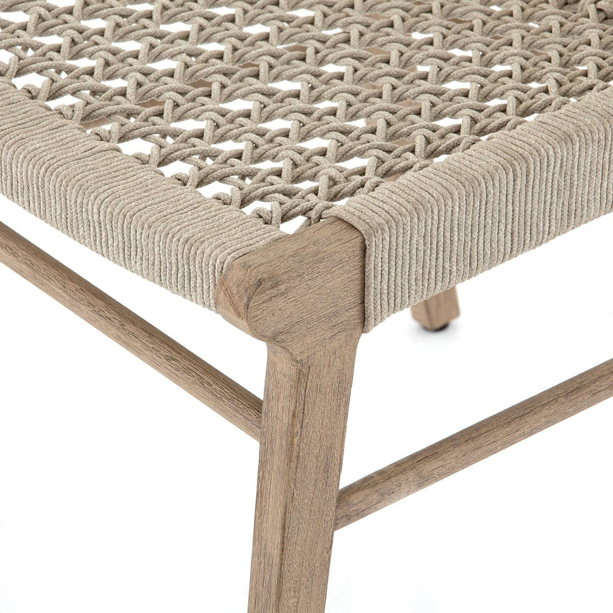 Delmar Outdoor Dining Chair - Ivory Rope