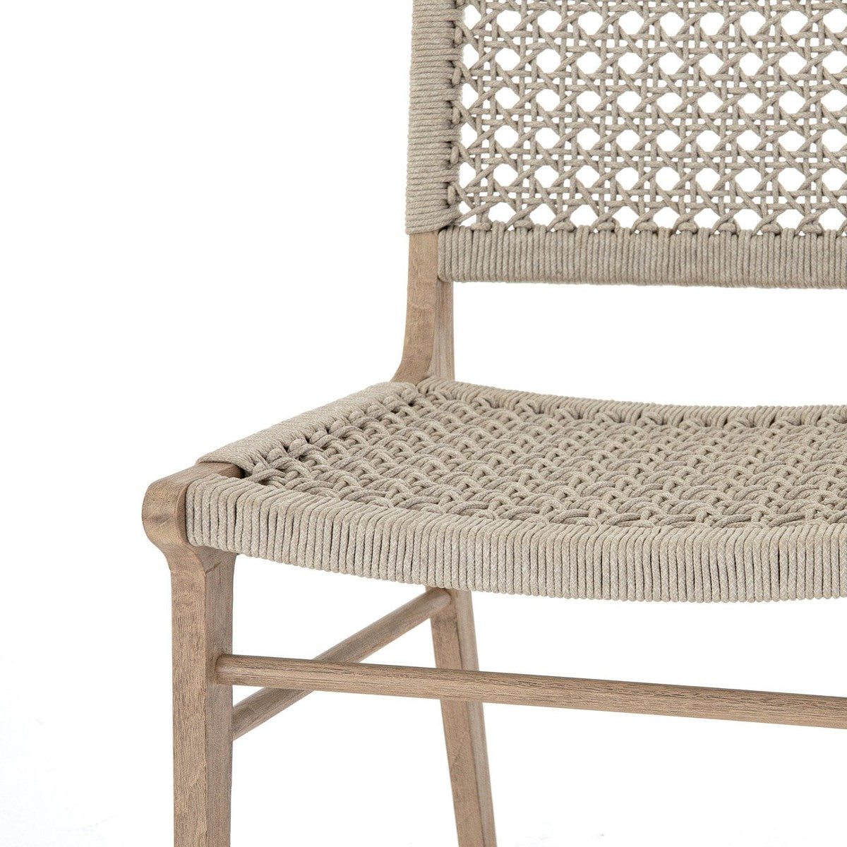 Delmar Outdoor Dining Chair - Ivory Rope