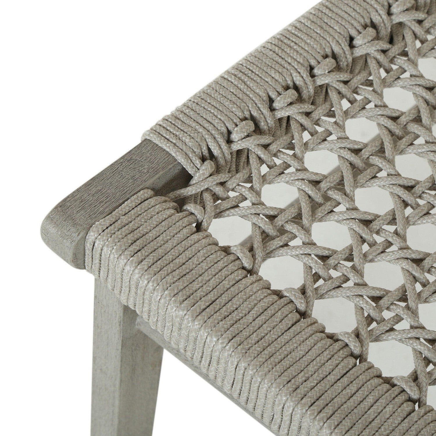 Delmar Outdoor Dining Chair - Ivory Rope