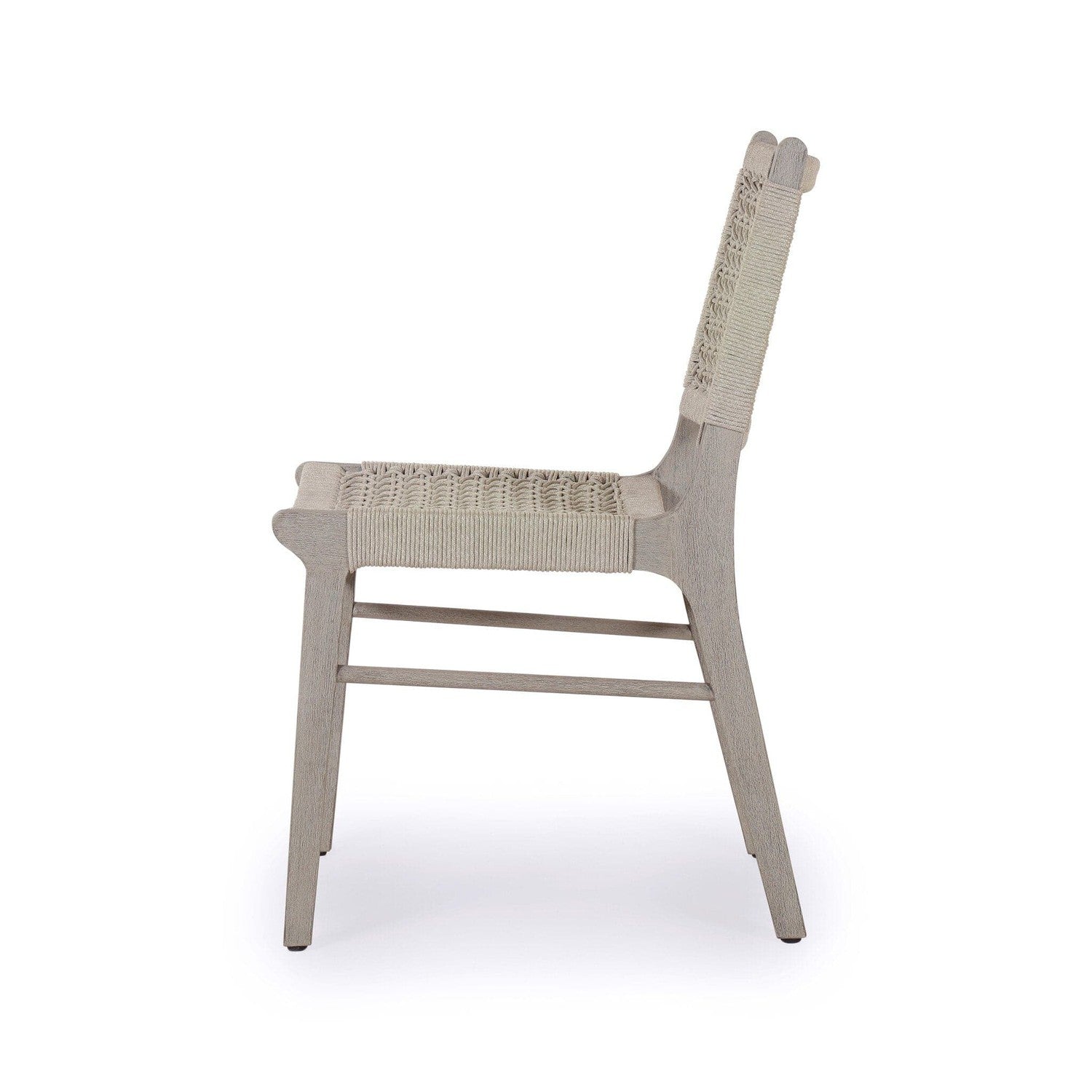 Delmar Outdoor Dining Chair - Ivory Rope