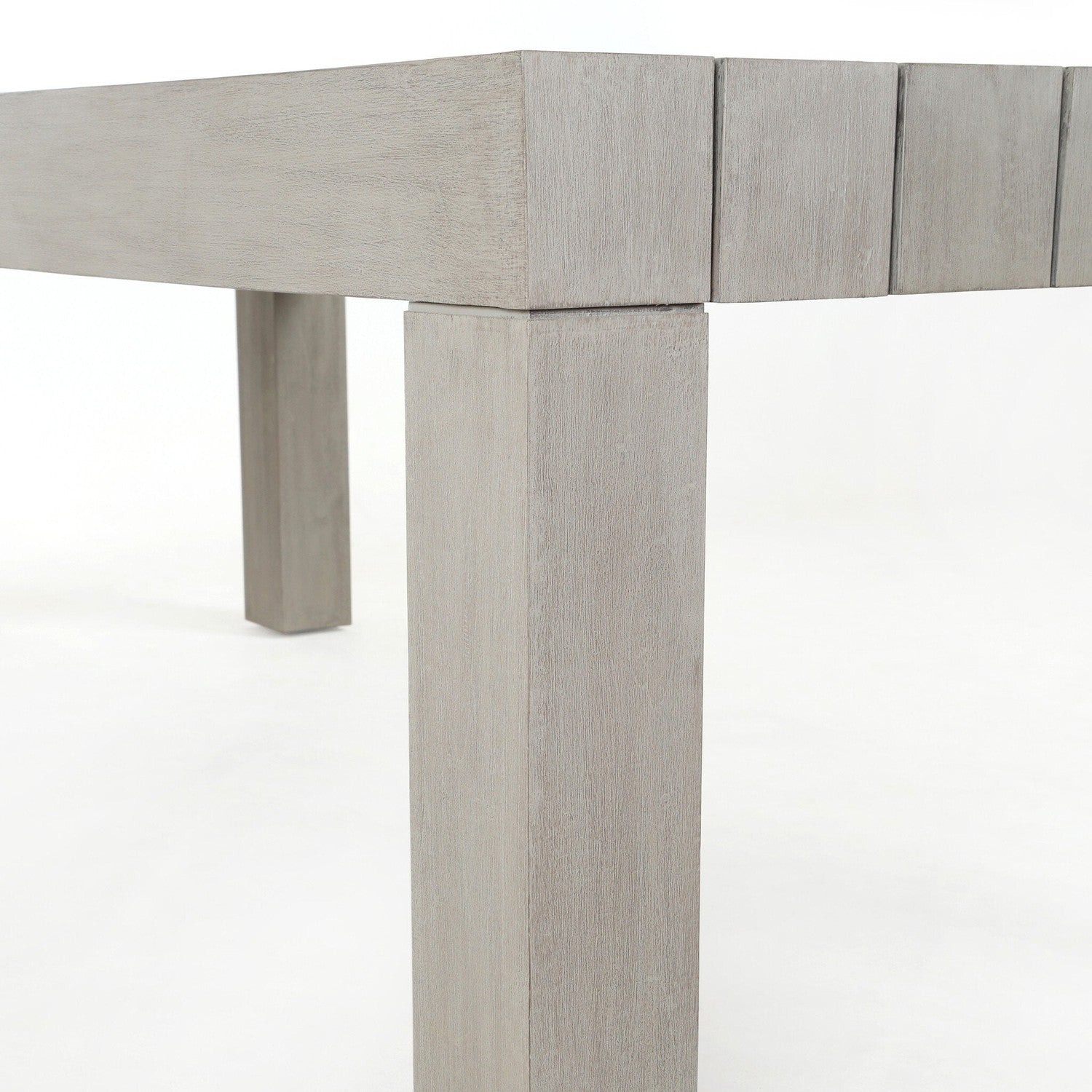 Sonora Outdoor Dining Table - Weathered Grey